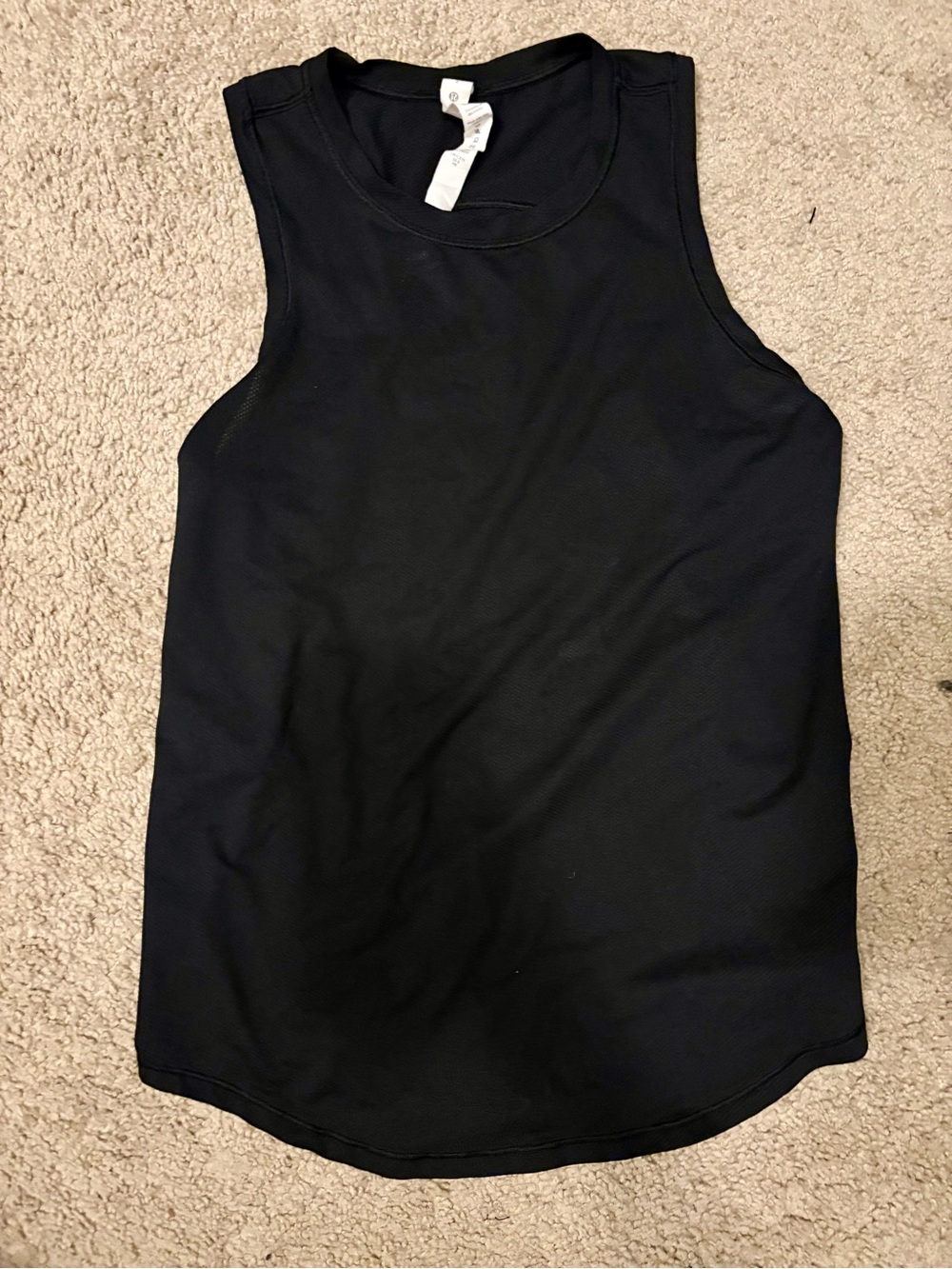 lululemon athletica Black Sleeveless Athletic Tank